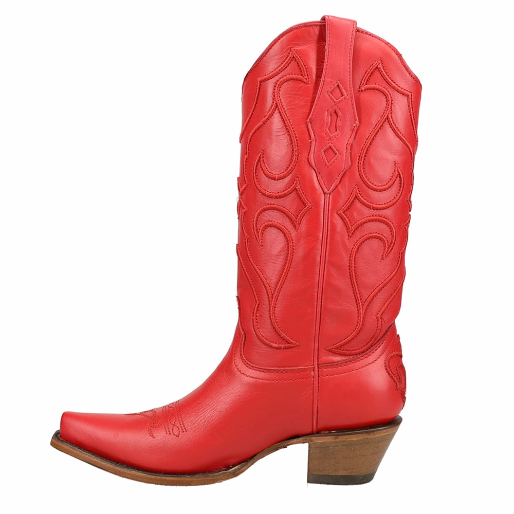 Dynamic Flex Zones Collapsible Heel Stitch Embroidered Snip Toe Cowboy Boots