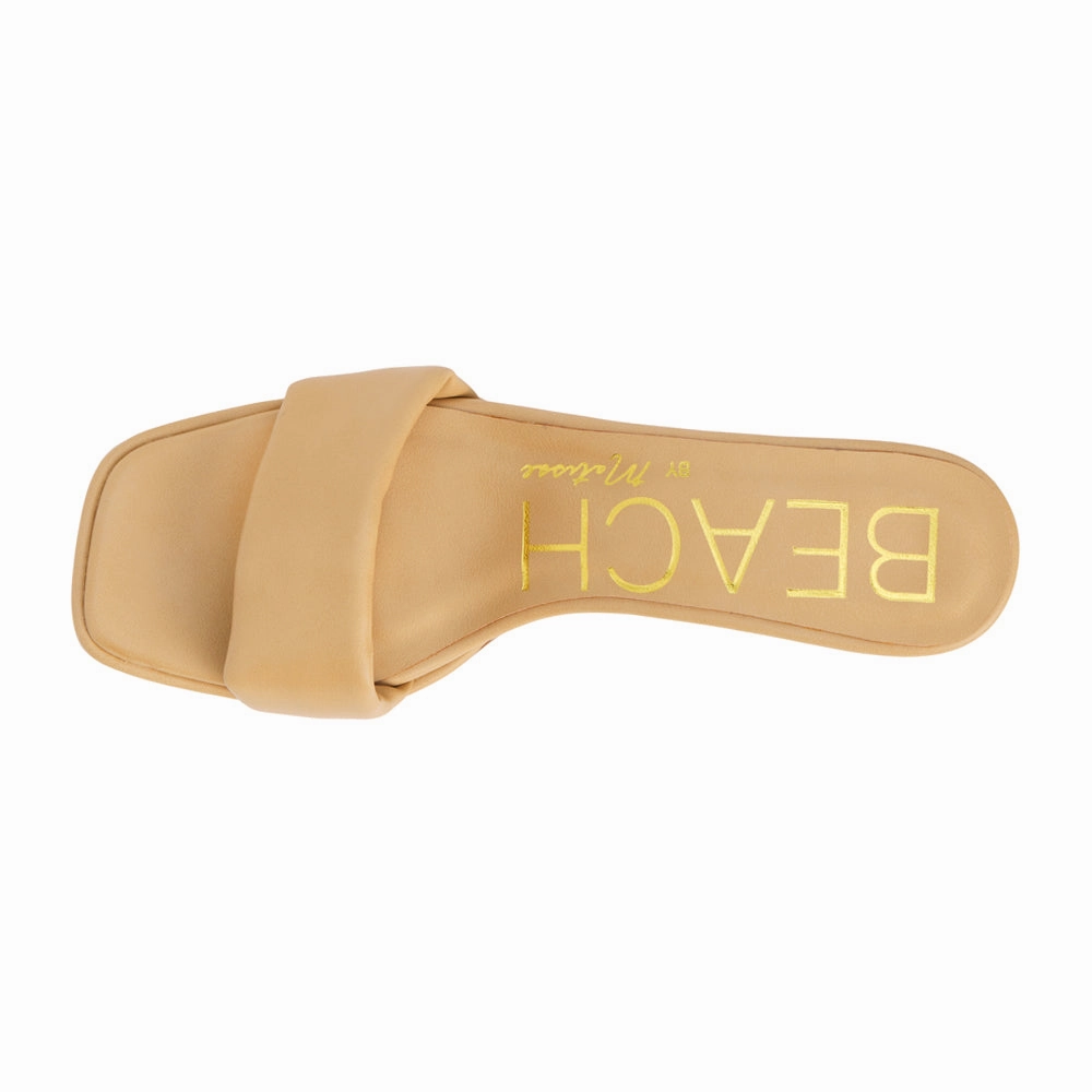 Modern Cushioning Breathable mesh design Blondie Kitten Heel Slide Sandals