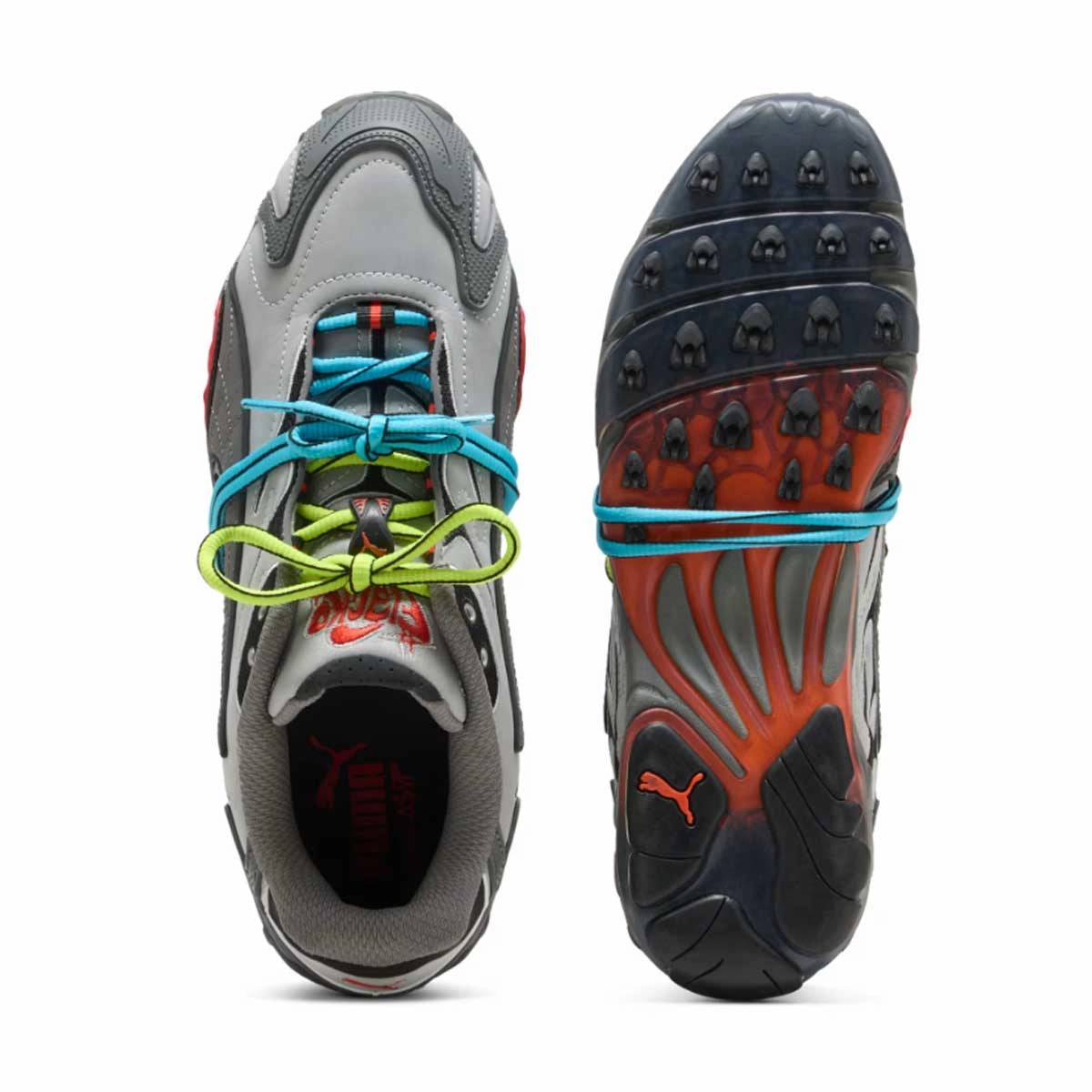   A$AP ROCKY Inhale 'Team Silver Medium Grey' Ultimate materials