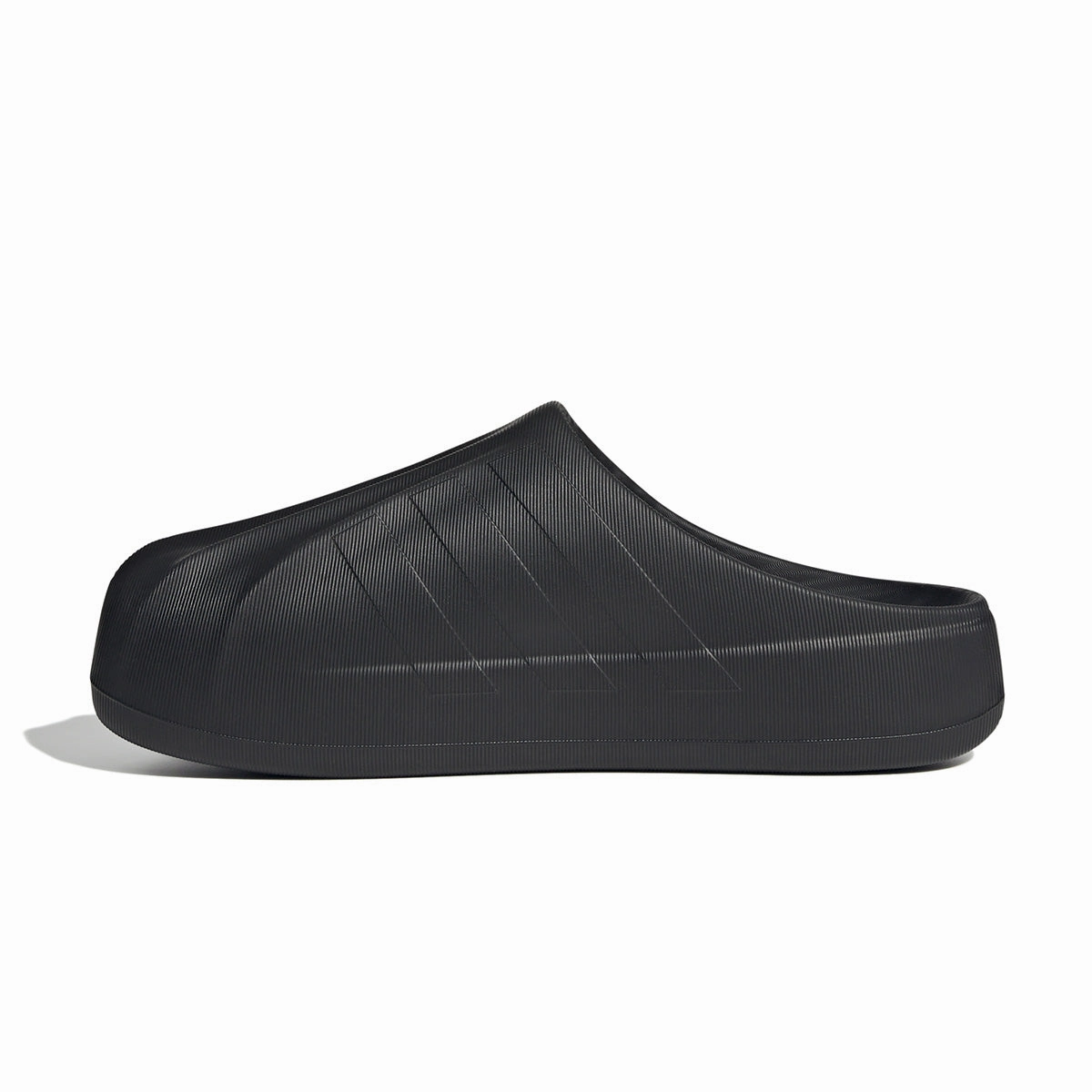 Adifom Superstar Mule 'Triple Black' Contoured Shape Anatomical Contour