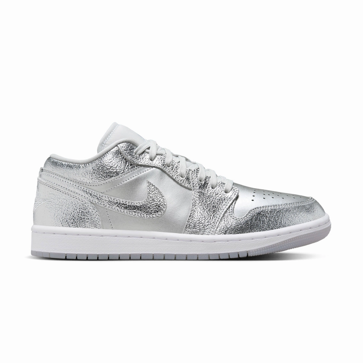 Strap mule Wmns Air Jordan 1 Low SE 'Metallic Silver'