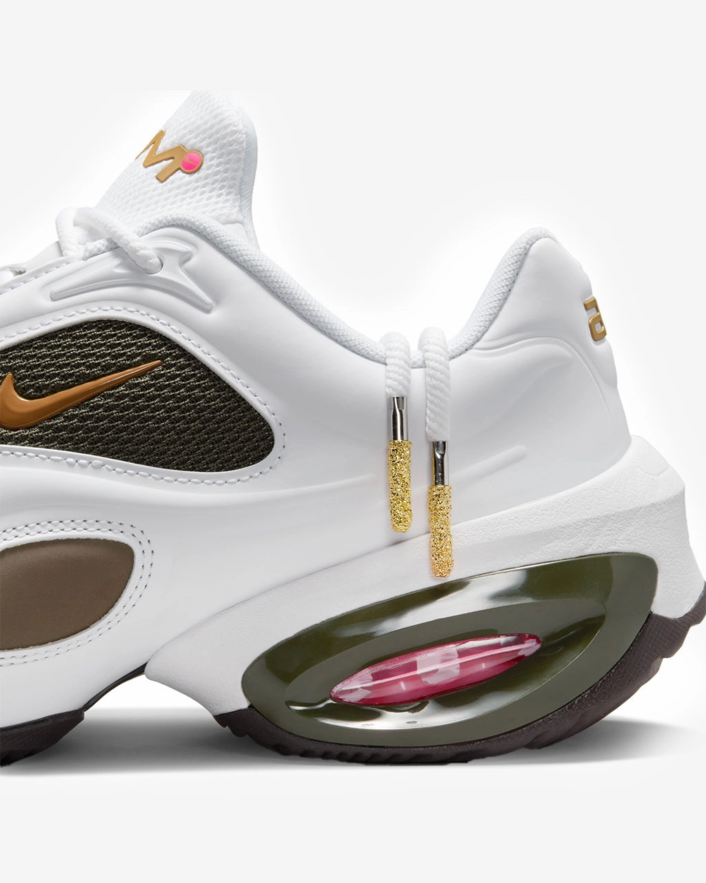 Non Constricting Fit Veneda Carter x WMNS Air Max Muse 'White/Cargo Khaki'