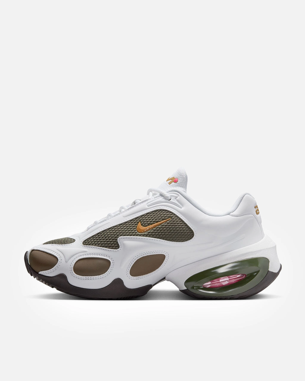 Shock Diffusion Tech Veneda Carter x WMNS Air Max Muse 'White/Cargo Khaki'