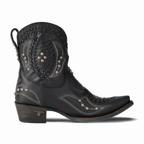 Cossette Embroidered Studded Snip Toe Cowboy Bootie All Day Comfort Technology Designer comfort