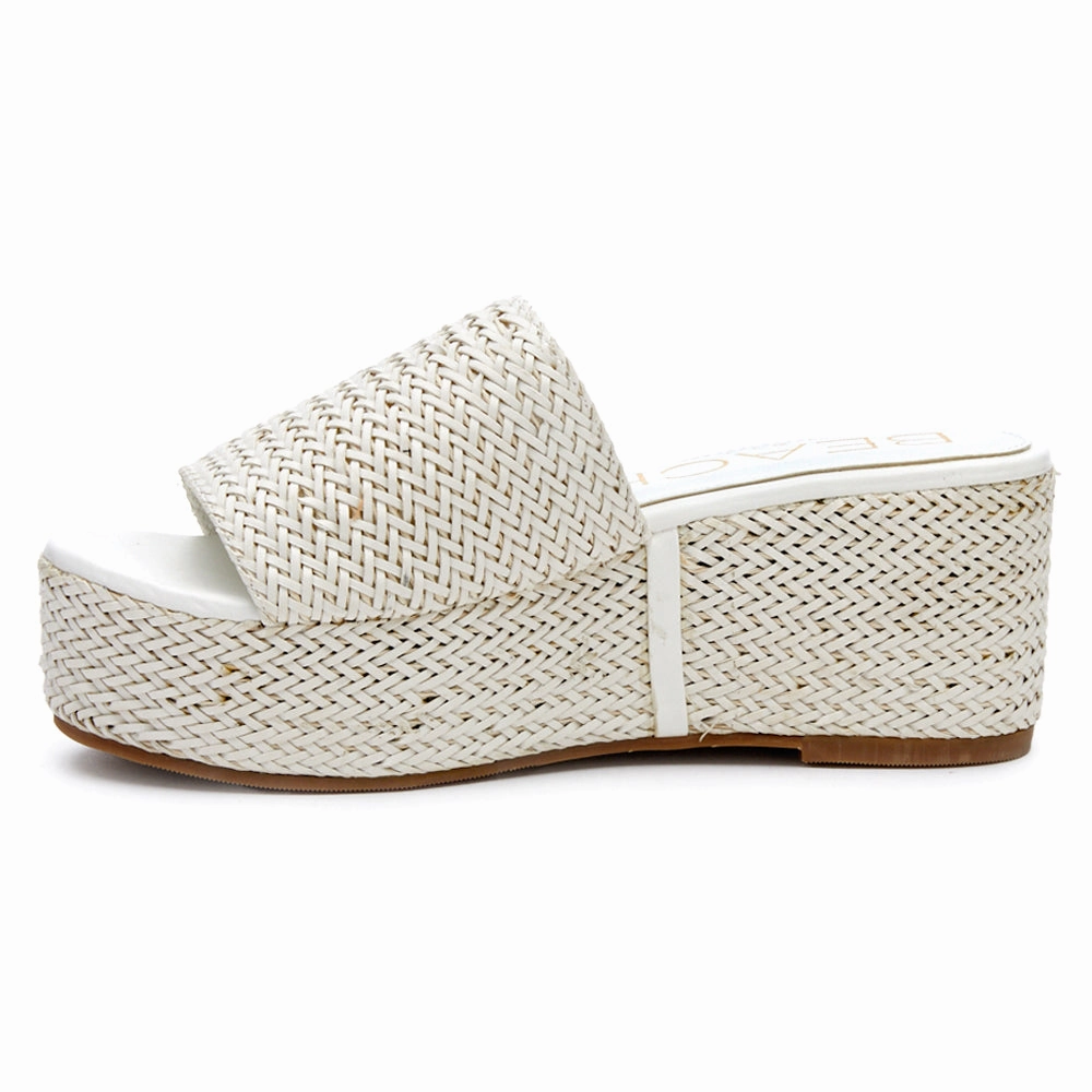 Premium Sole Peony Platform Espadrille Sandals