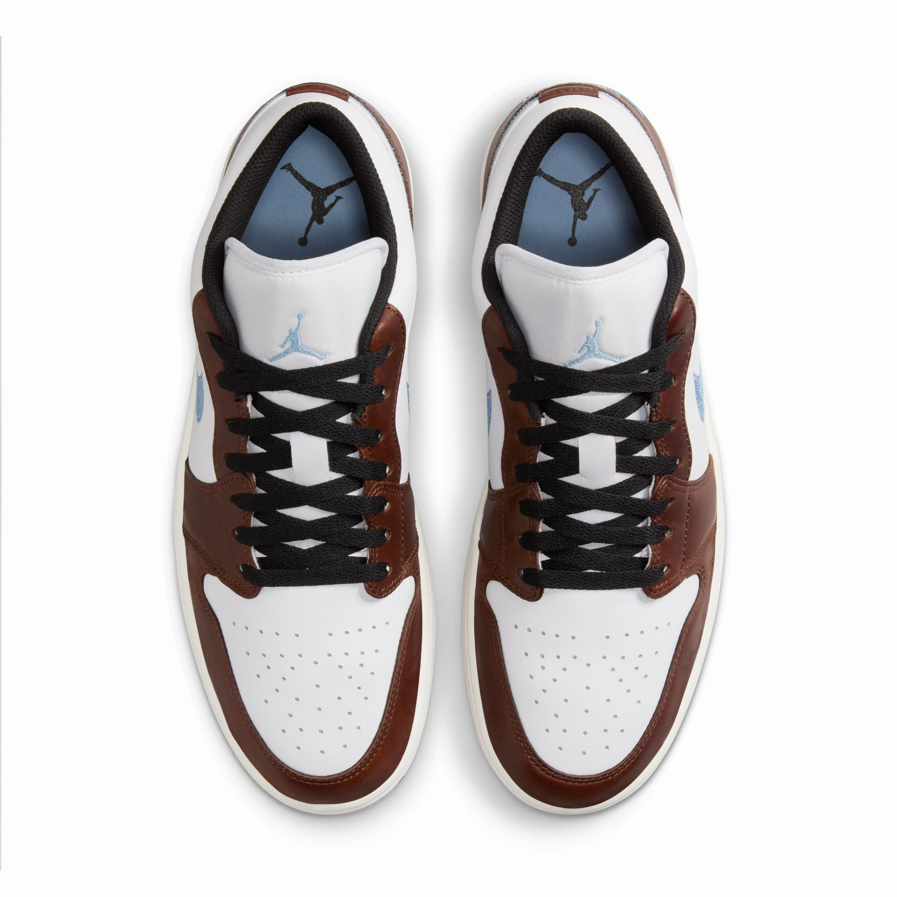 Flex Grooves Design Air Jordan 1 Low SE 'Blue Brown Grey'