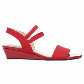 Yolo Strap Slingback Wedge Sandals All Day Comfort Padding