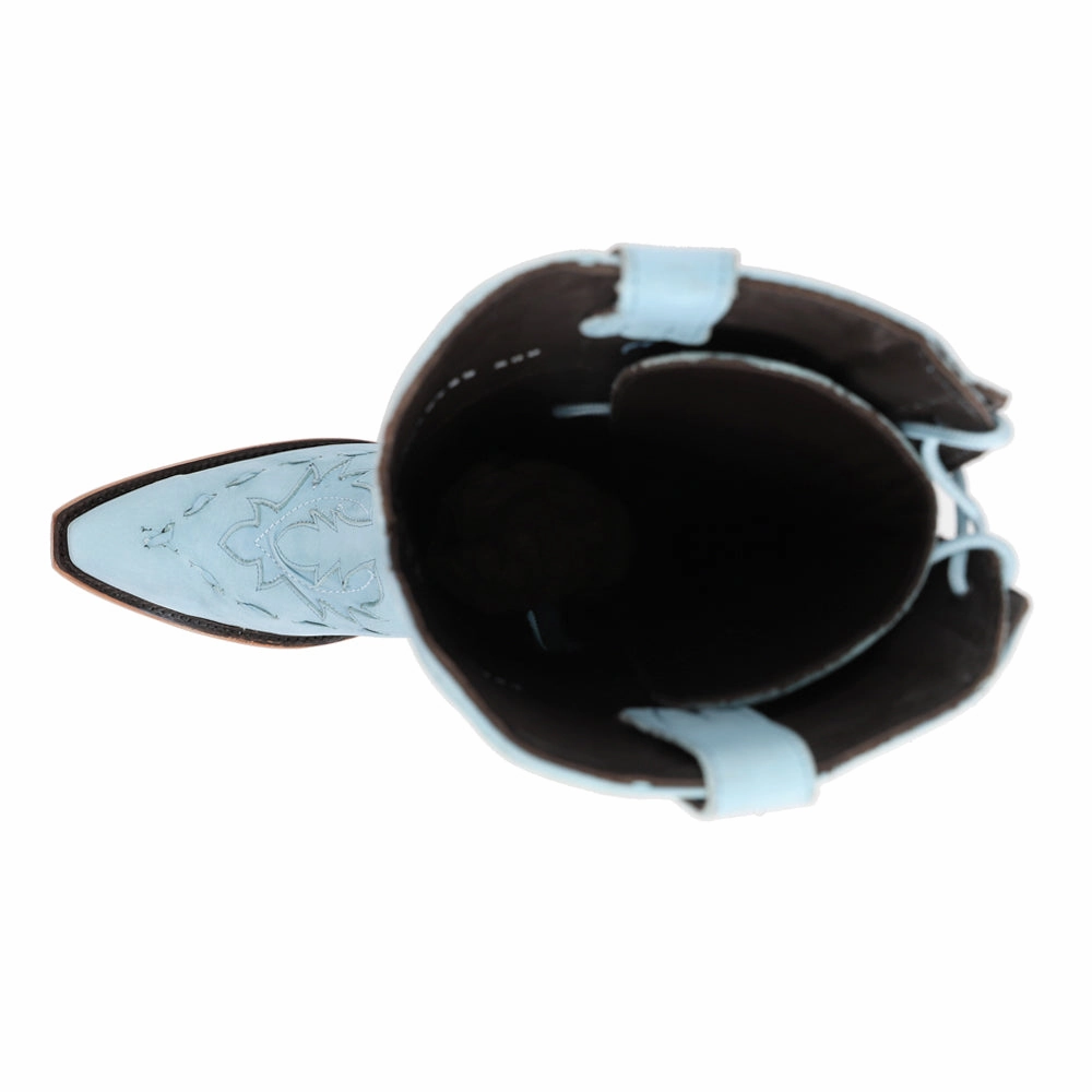 Reverie Knee High Corset Embroidered Tooled Inlay Snip Toe Cowboy Boot soccer players