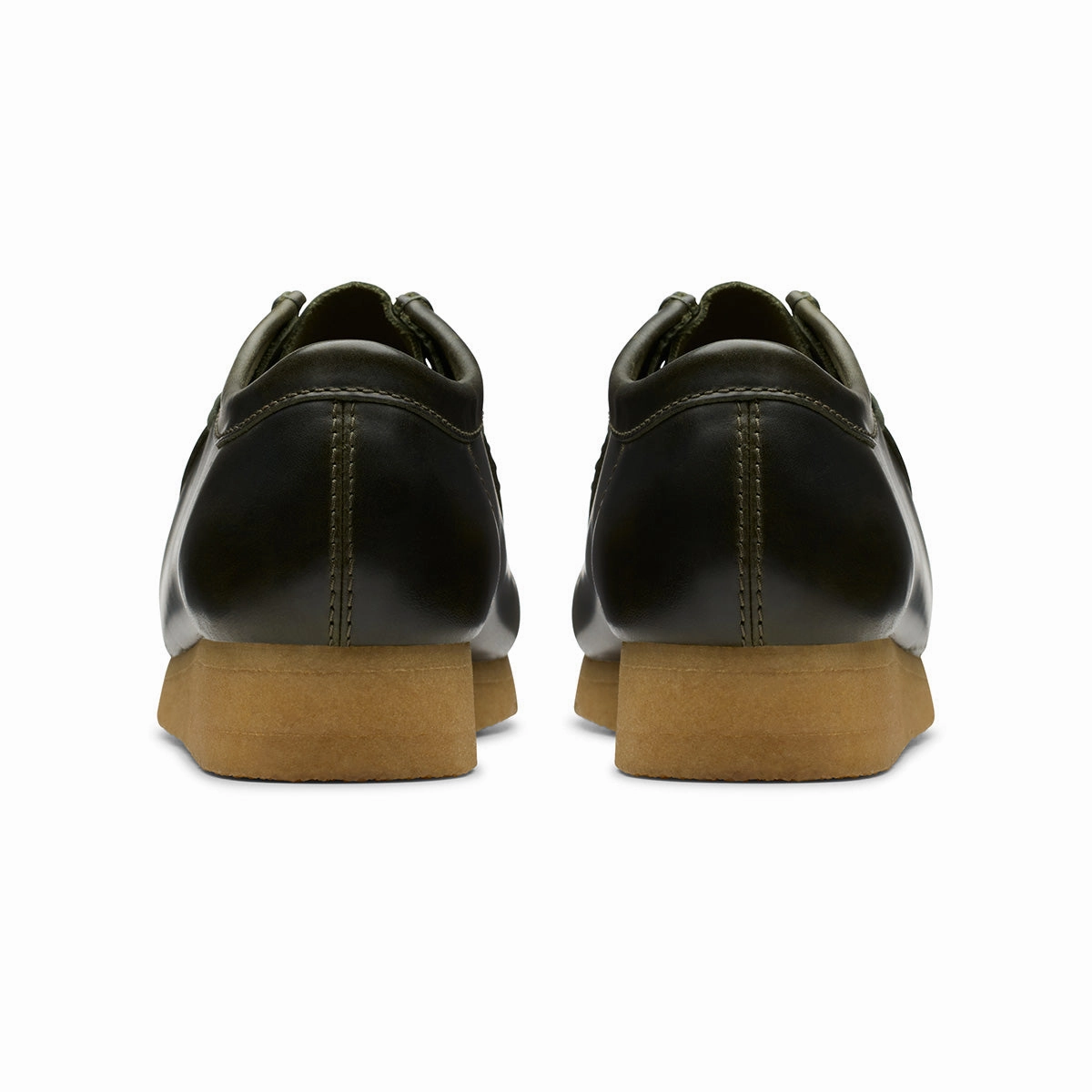 Wallabee 'Forest Green Leather' design