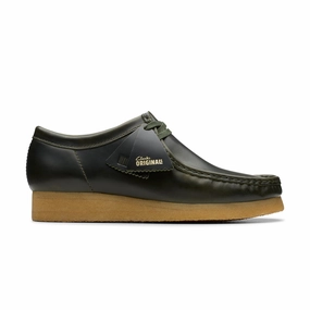Daily Use Motion Control System Wallabee 'Forest Green Leather'