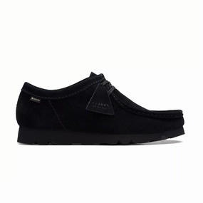 enjoyable Thermoregulating Fabric Wallabee GTX 'Black Suede'