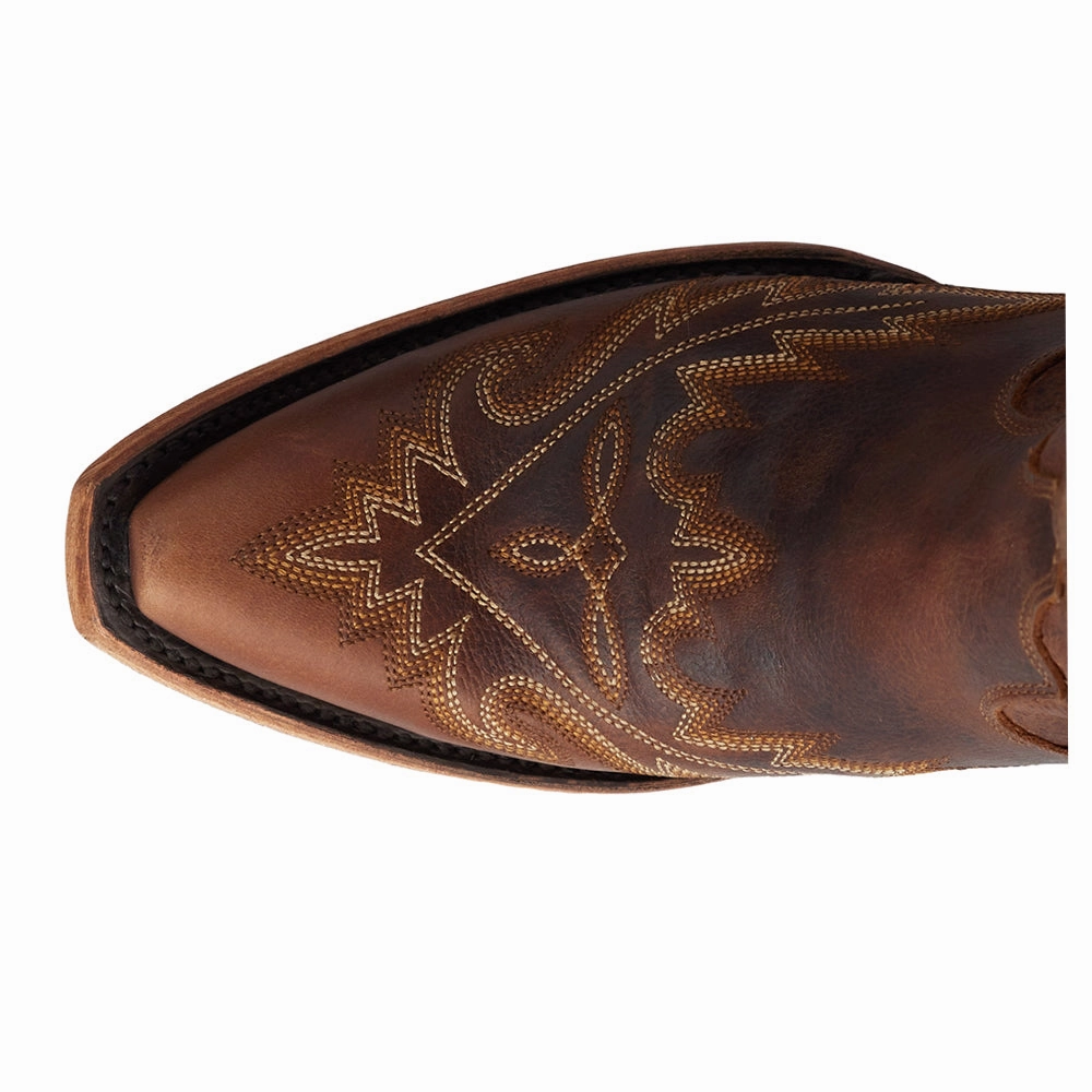 coastal Antimicrobial Lexington Knee High Embroidered Corset Cowboy Boot