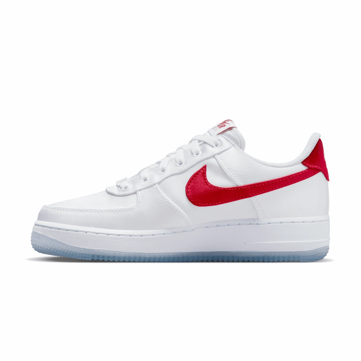 Shock Absorption Technology Wmns Air Force 1 ??07 'Satin White Red'