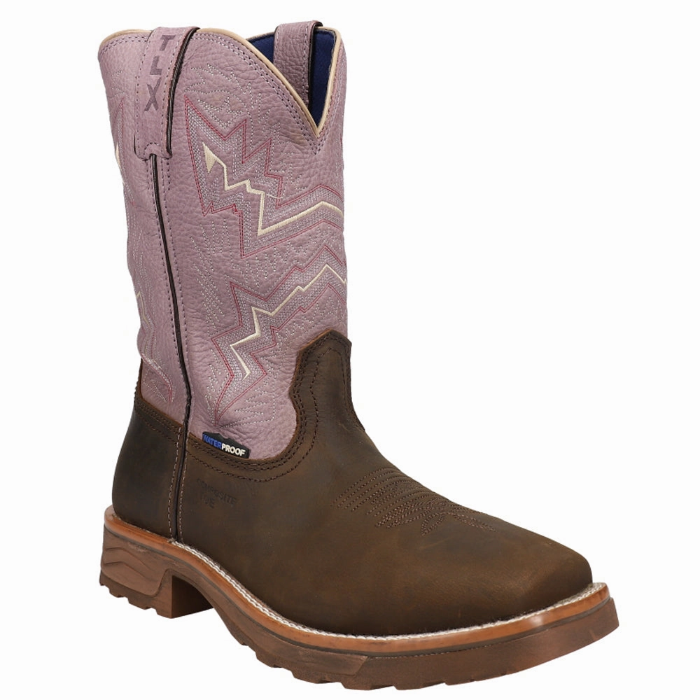 Anatomical Footbed Contouring Lumen 10 Inch Composite Toe Waterproof Work Boots