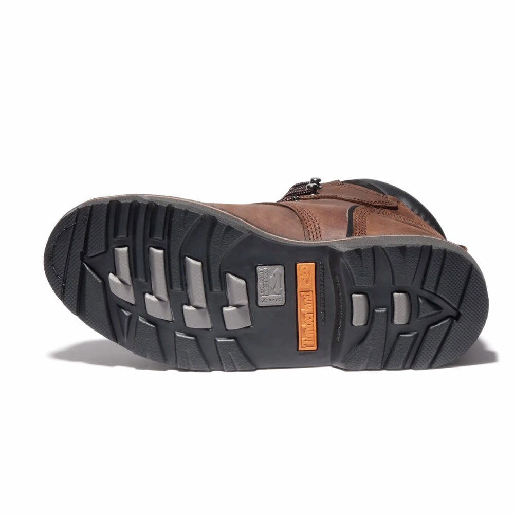 Pit Boss 6 Inch Electrical Hazard Soft Toe Work Boots Outdoor Ready Shoes