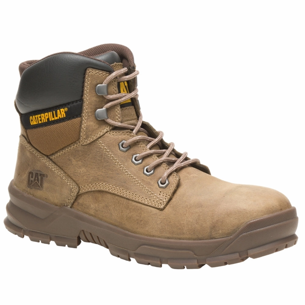 Mobilize 6 Inch Electrical Hazard Alloy Toe Work Boots Strong Lacing Ergonomic Comfort