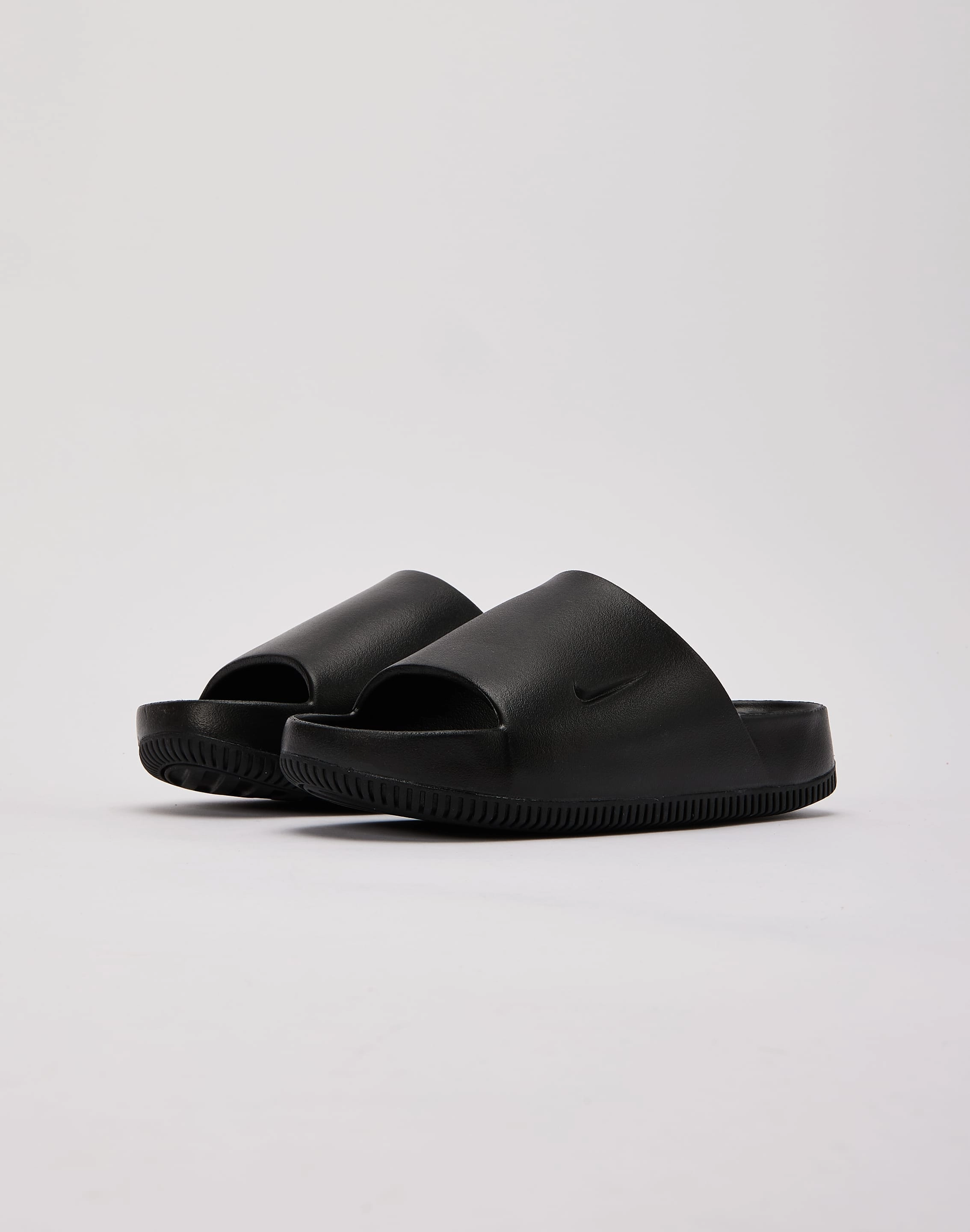 Cushioned Heel Counter Nike Calm Slides Grade-School