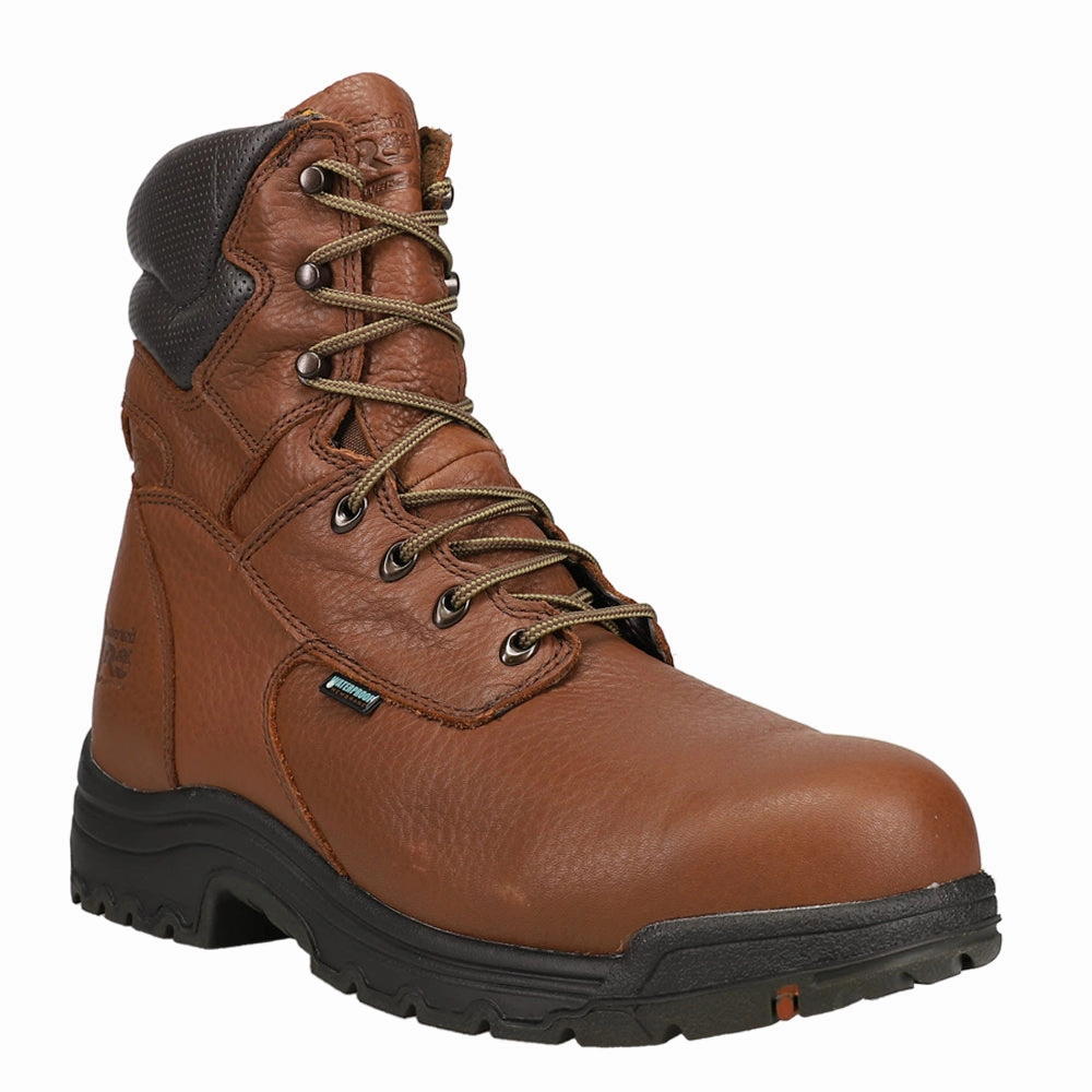 Oil resistant Outdoor Performance Gear Titan 8 Inch Waterproof Alloy Toe Work Boots