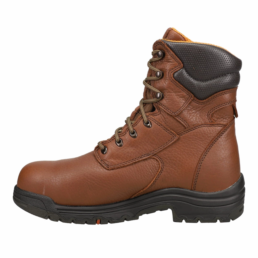 Titan 8 Inch Waterproof Alloy Toe Work Boots Secure Support