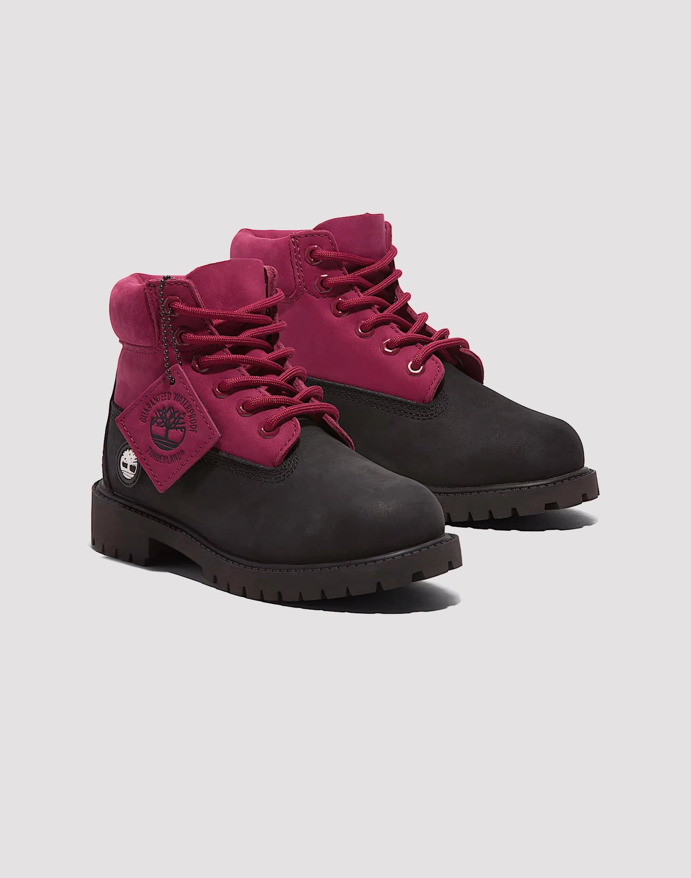 Anti Impact Shoes Heavy Duty Structure Timberland 6-Inch Premium Waterproof Boots Grade-School