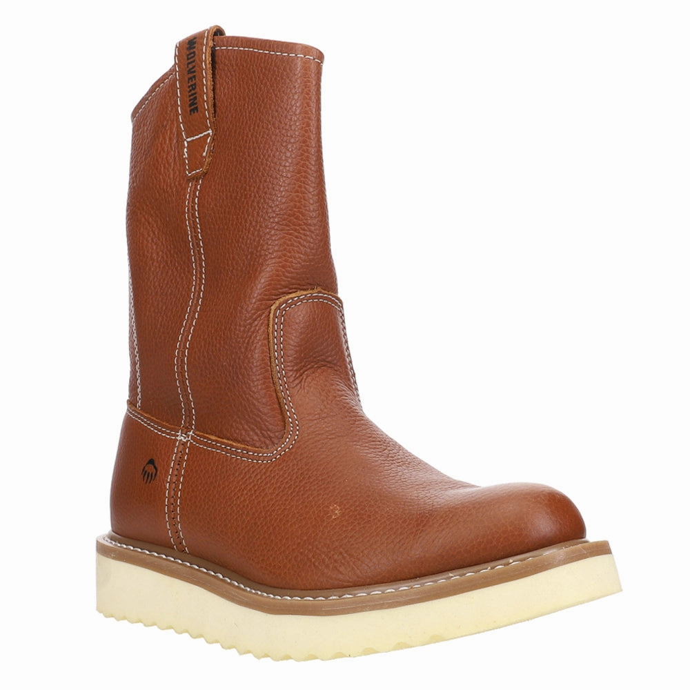 Wellington 10 Inch Slip Resistant Soft Toe Work Boots Flexible Design