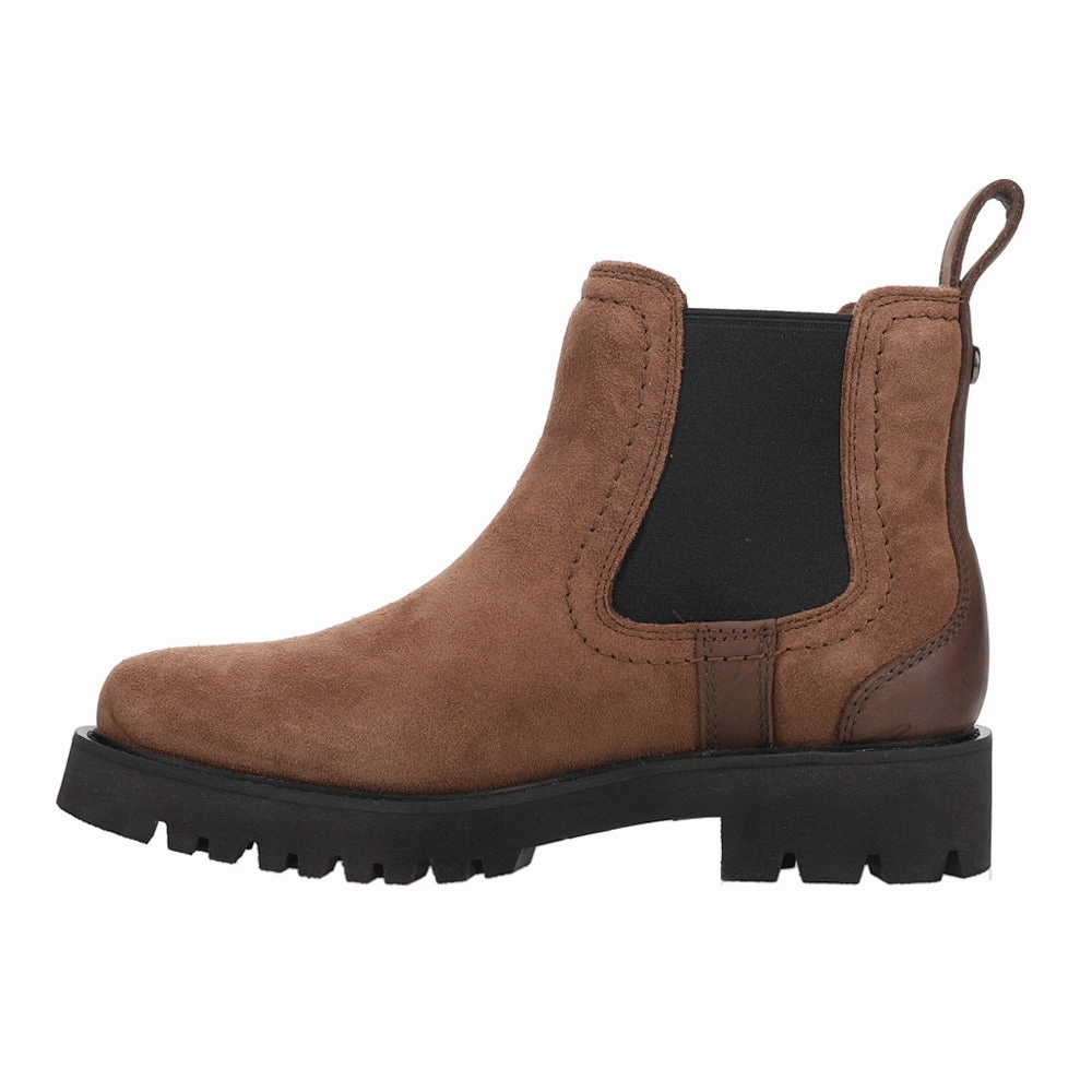 Shock-absorbent flexibility kids Wexford Lug Round Toe Chelsea Boots