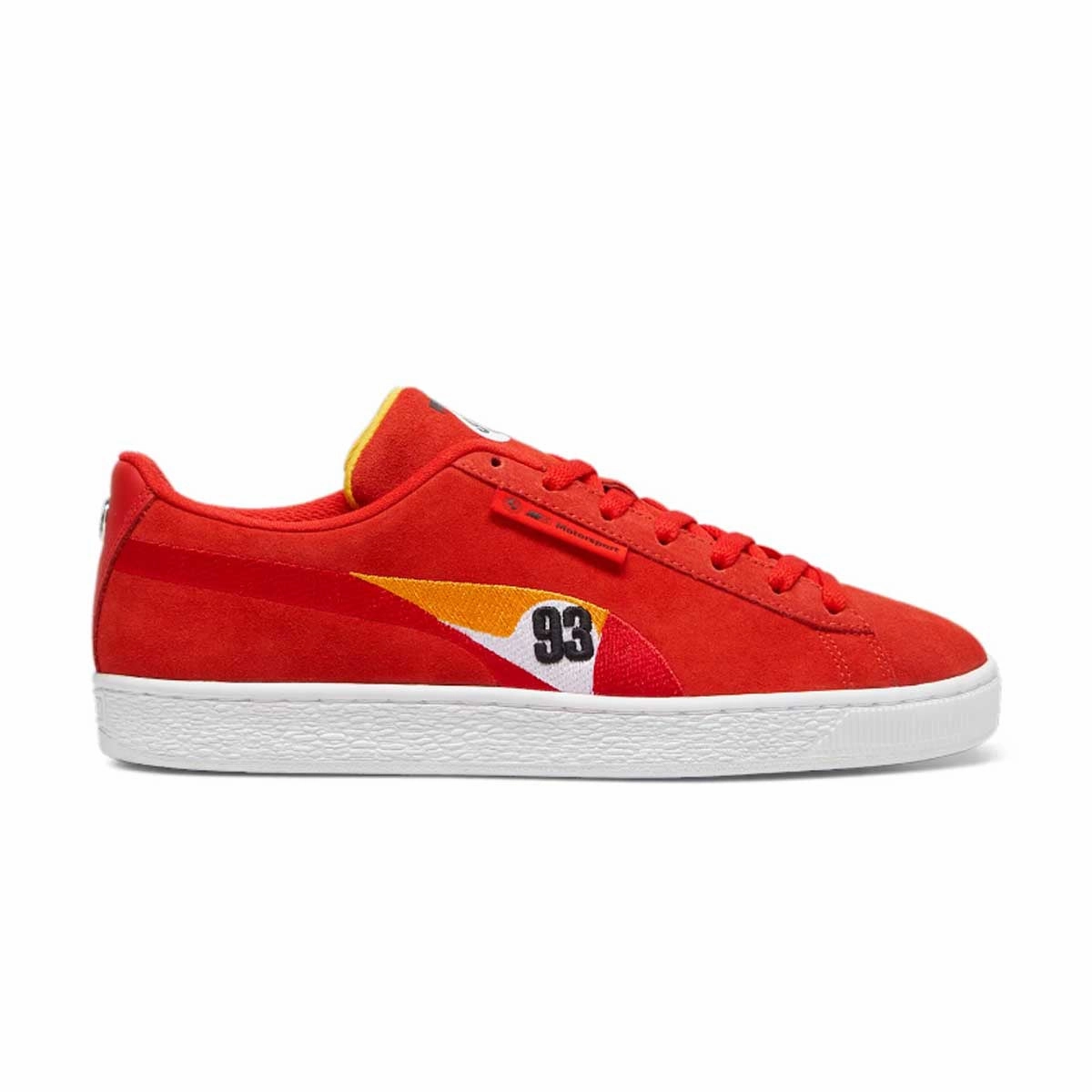   BMW M Motorsport Suede Calder 'Pop Red' Wide fit comfort - level