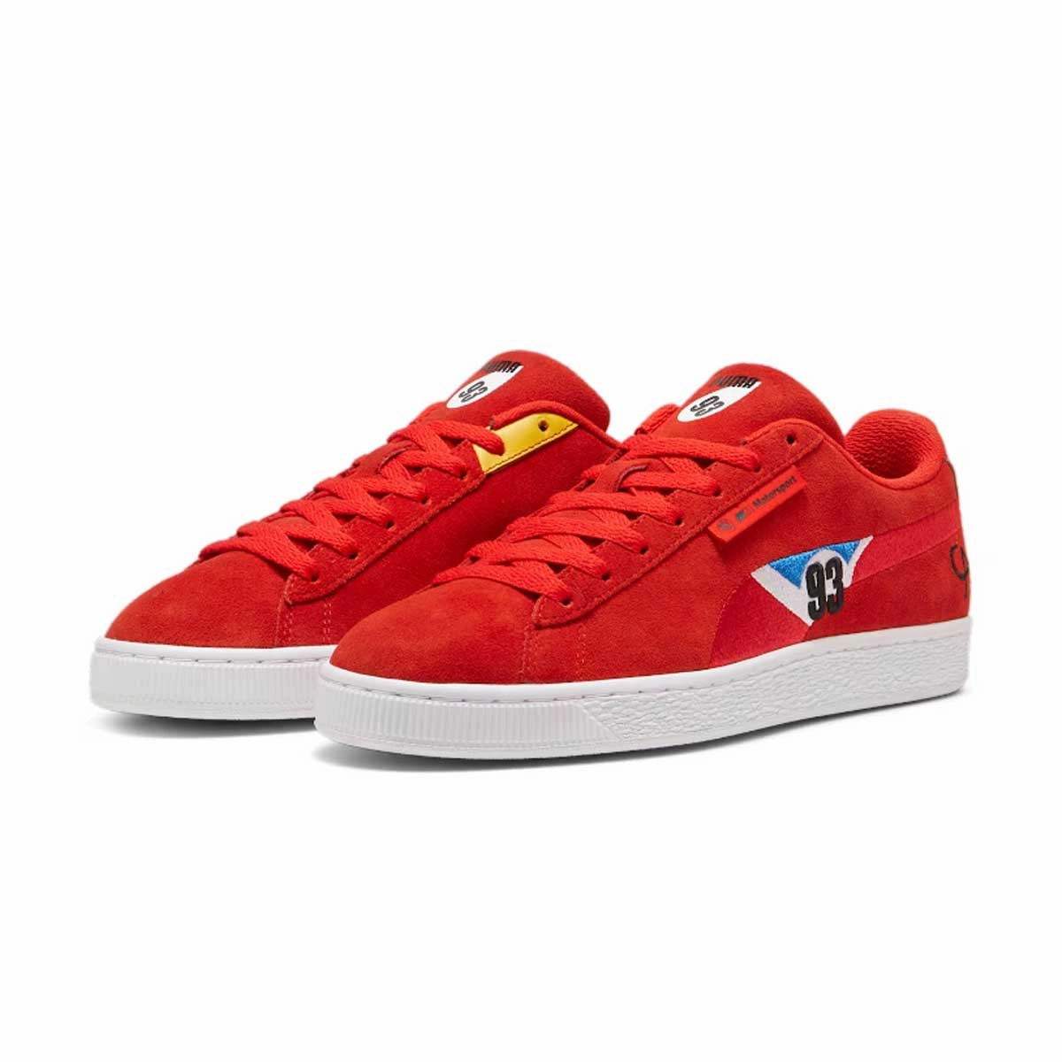 Unisex   BMW M Motorsport Suede Calder 'Pop Red'