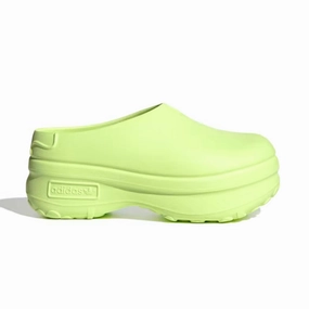 Wmns' Adifom Stan Mule 'Lucid Lemon' mass - produced