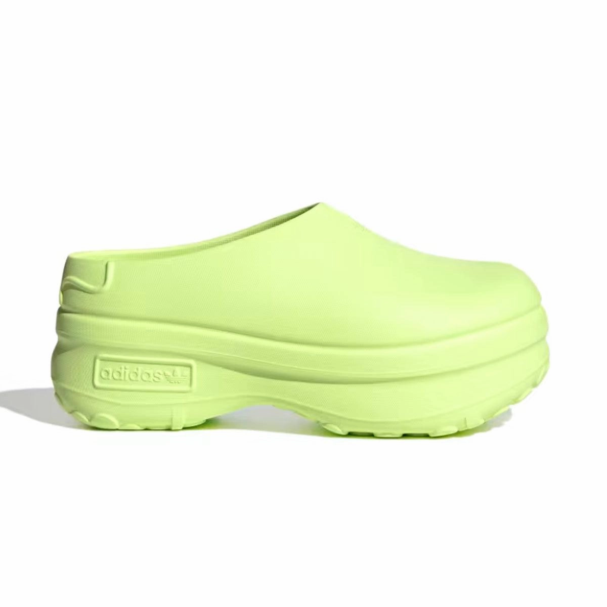 Wmns' Adifom Stan Mule 'Lucid Lemon' mass - produced