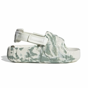 Dynamic Flex Design Wmns Adilette 22 XLG 'Off White Silver Green'