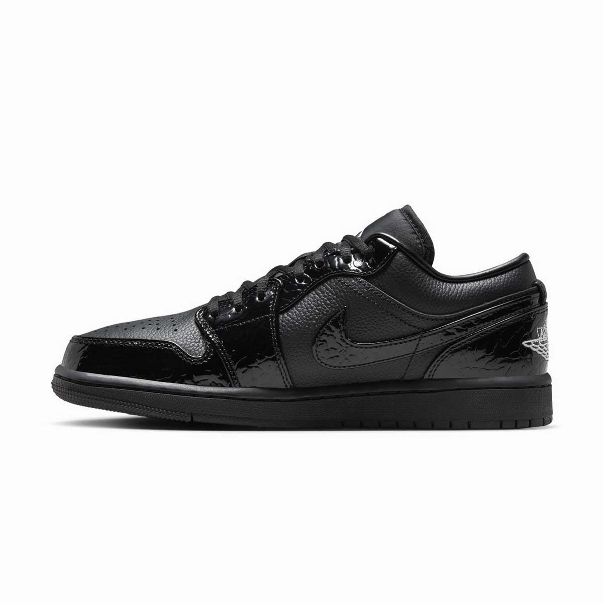 Wmns Air Jordan 1 Low 'Black Croc' most travel