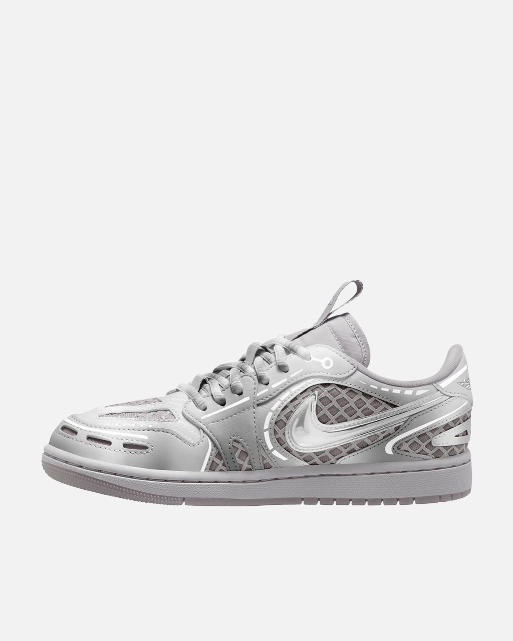 Energy Return Core Sophisticated Comfort WMNS Air Jordan 1 Low Method of Make 'Neutral Grey/Pewter Grey'