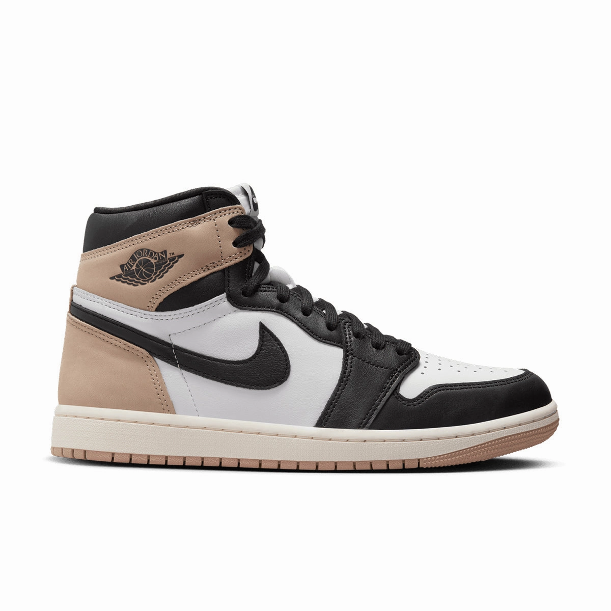 men's extra - extra - large Casual Touch Wmns Air Jordan 1 Retro High 'Latte'