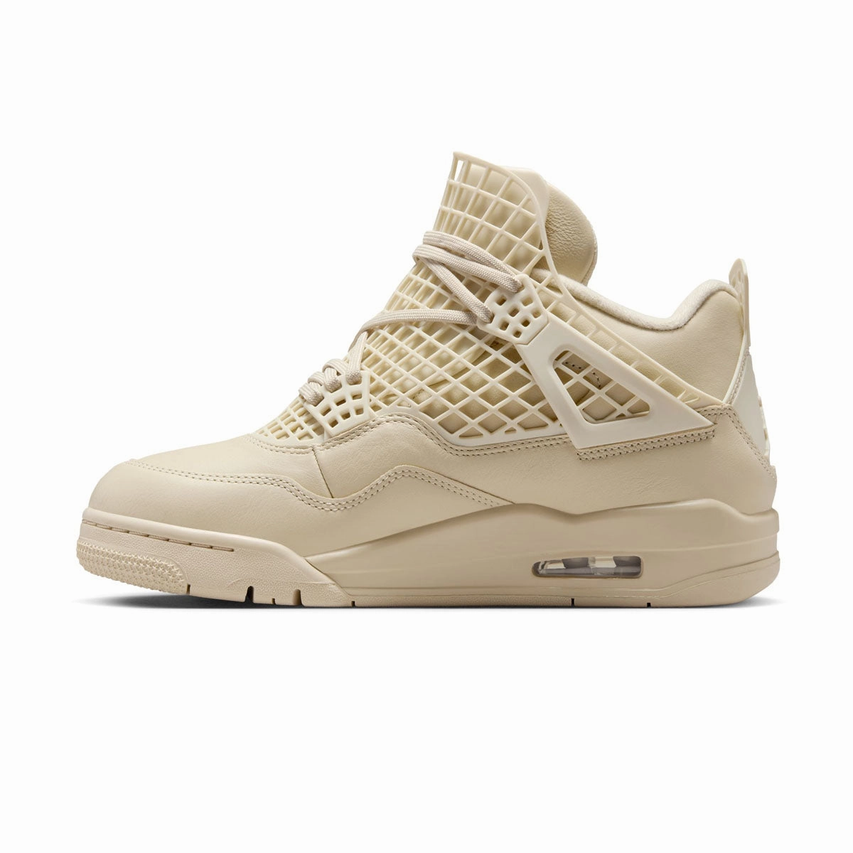 Wmns Air Jordan 4 Net 'Rattan' hue Compression Molded Sole