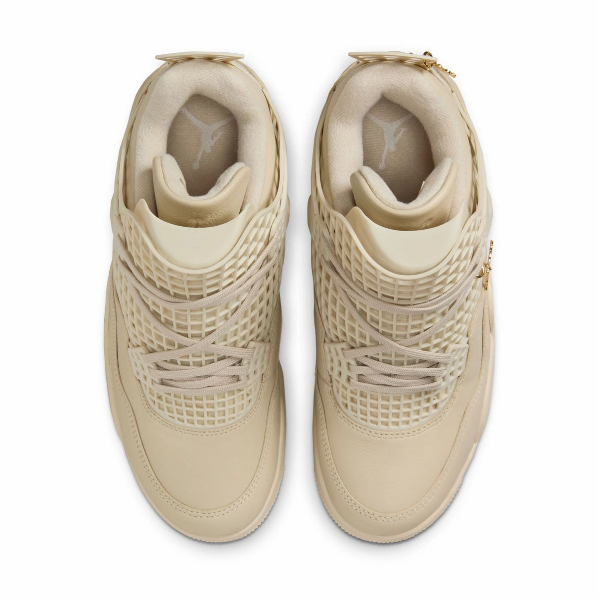 packability - level Abrasion Dispersing Texure Wmns Air Jordan 4 Net 'Rattan'