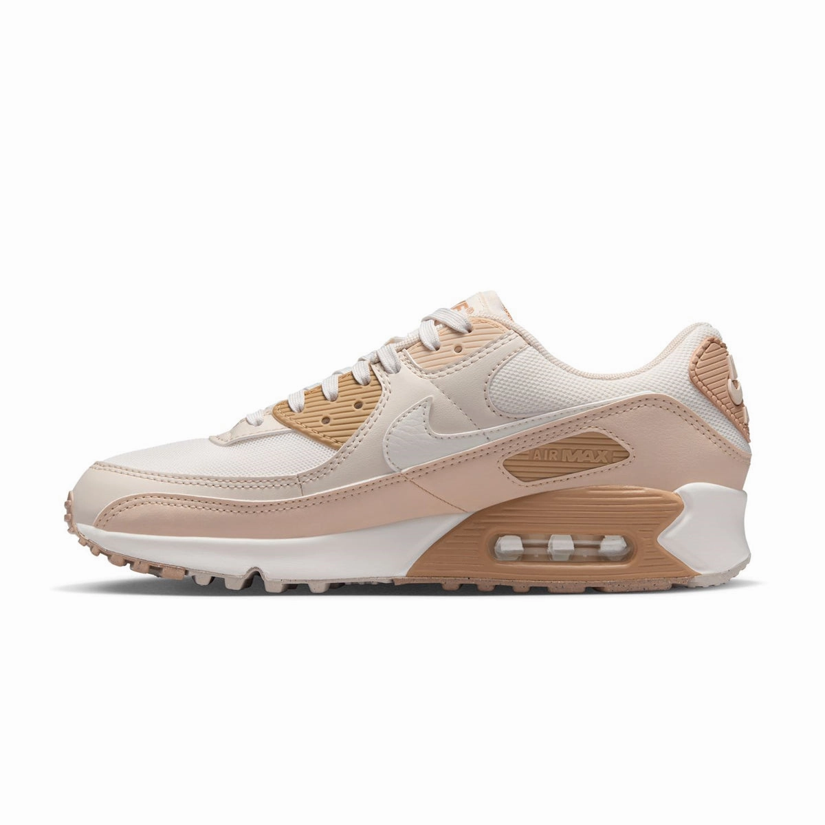 Stretch Panels Wmns Air Max 90 'Tan Coconut Milk'