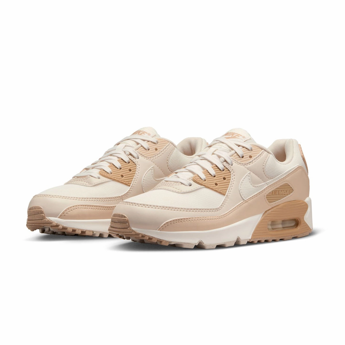 Casual Ease Cozy Fit Wmns Air Max 90 'Tan Coconut Milk'