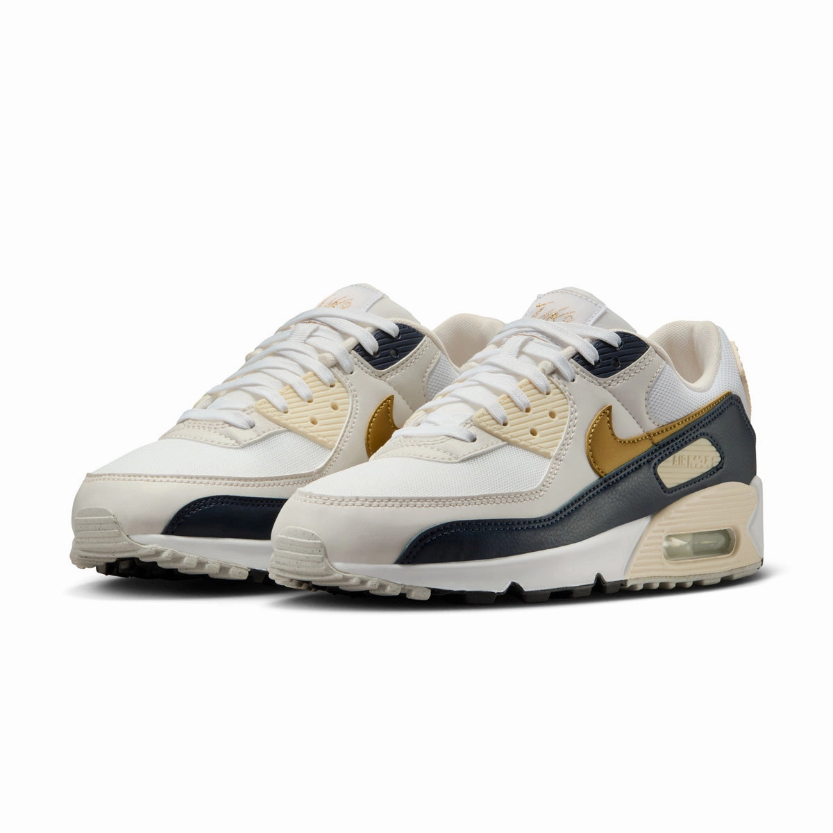 Wmns Air Max 90 NN 'Metallic Gold' professionals - specific functions