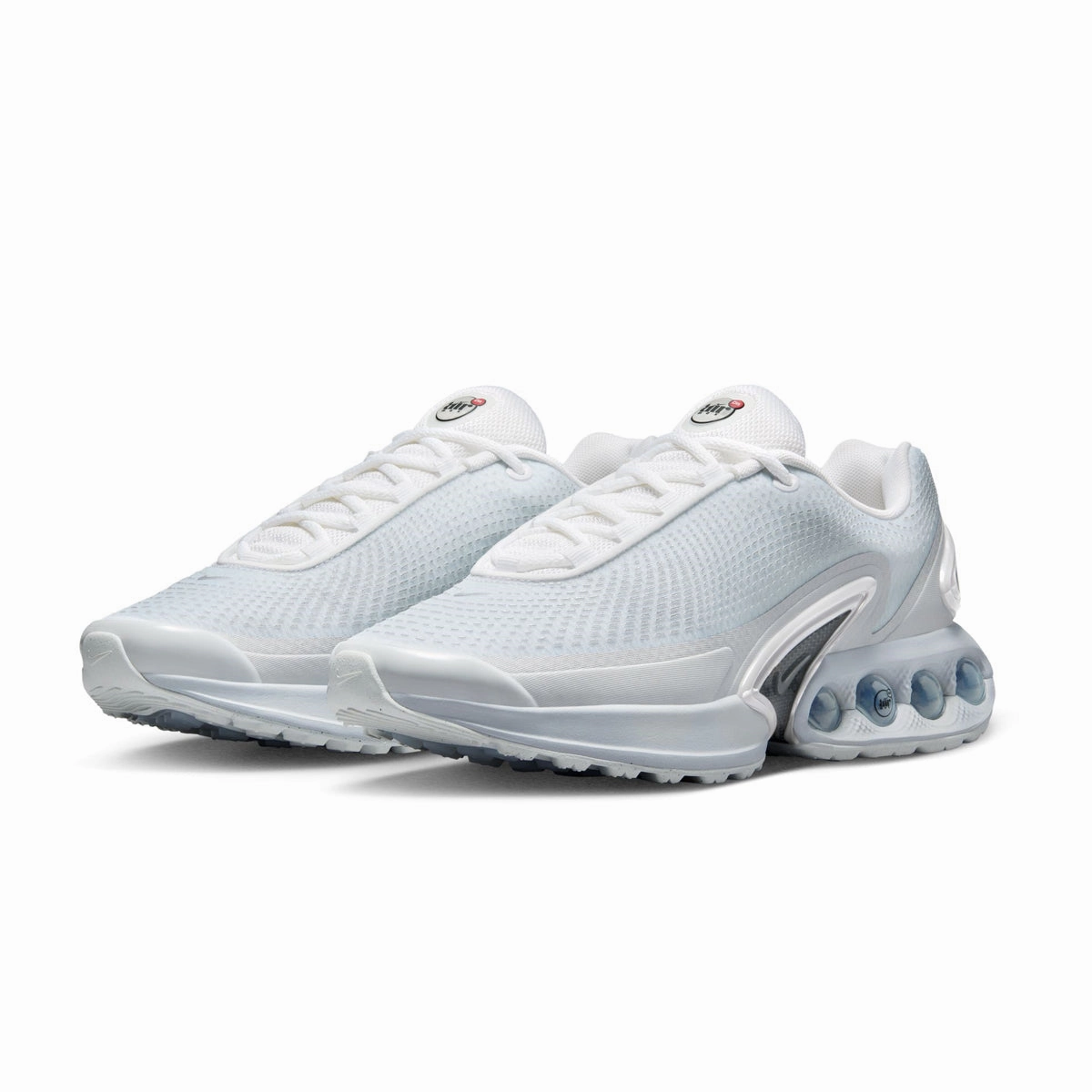 Wmns Air Max Dn 'White Metallic Silver' Recycled Material Footbed Durable durability