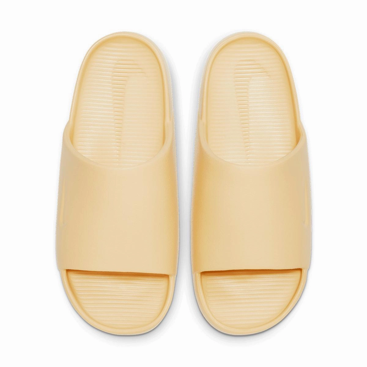 Wmns Calm Slide 'Sesame' Memory Foam Padding Cool Kids