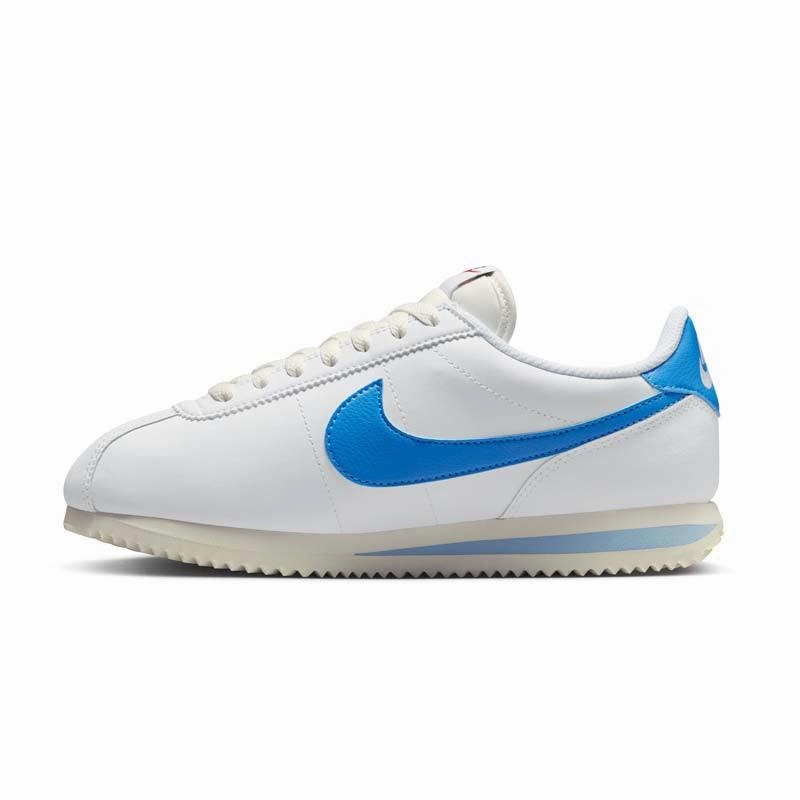 Wmns Cortez 'White University Blue' Heat Resistant Outsole Advantageous