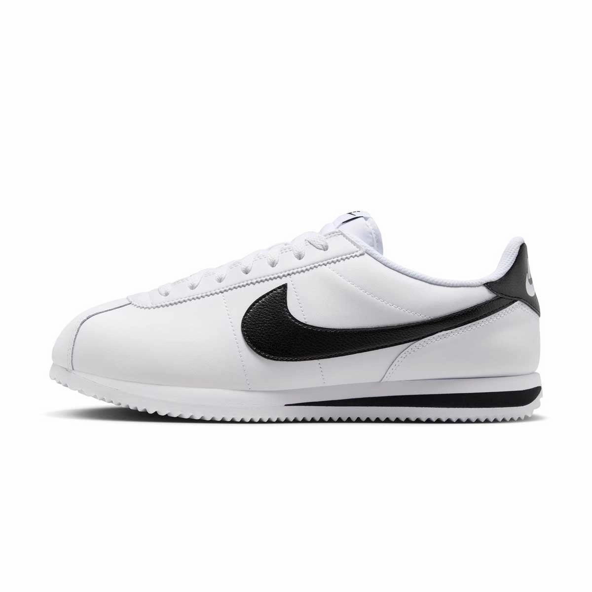 Wmns Cortez Leather 'White Black' Fresh flexibility beach - style