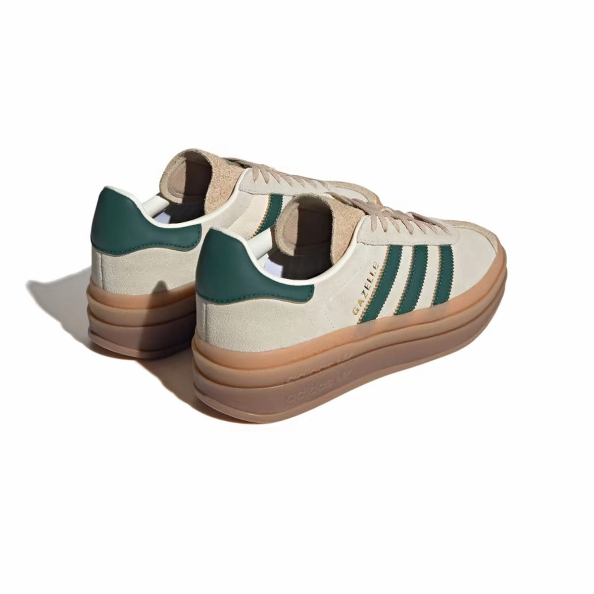 Abrasion Resistant Edging Wmns Gazelle Bold 'Cream White Collegiate Green'