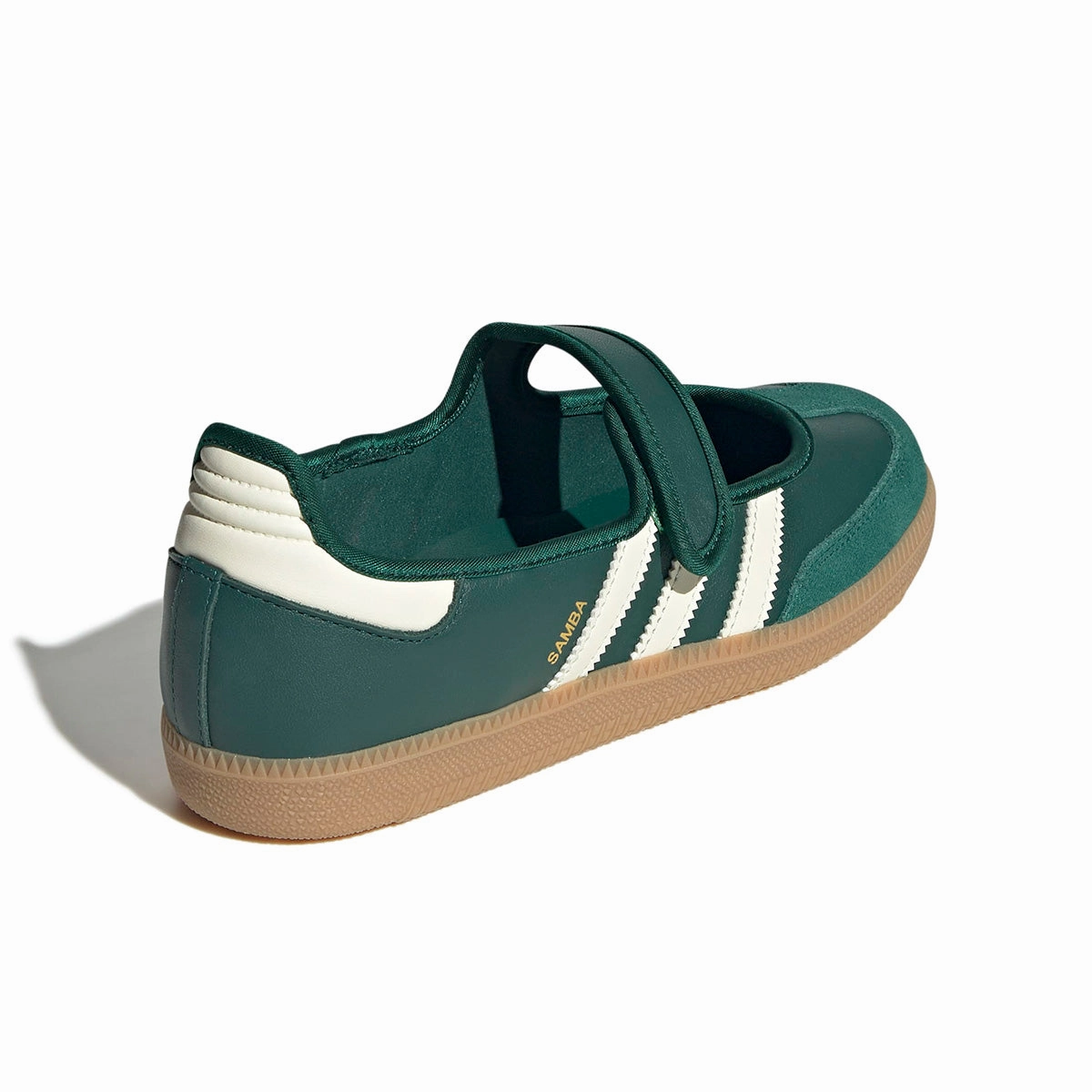Wmns Samba Mary Jane 'Collegiate Green Gum' Upgraded wear