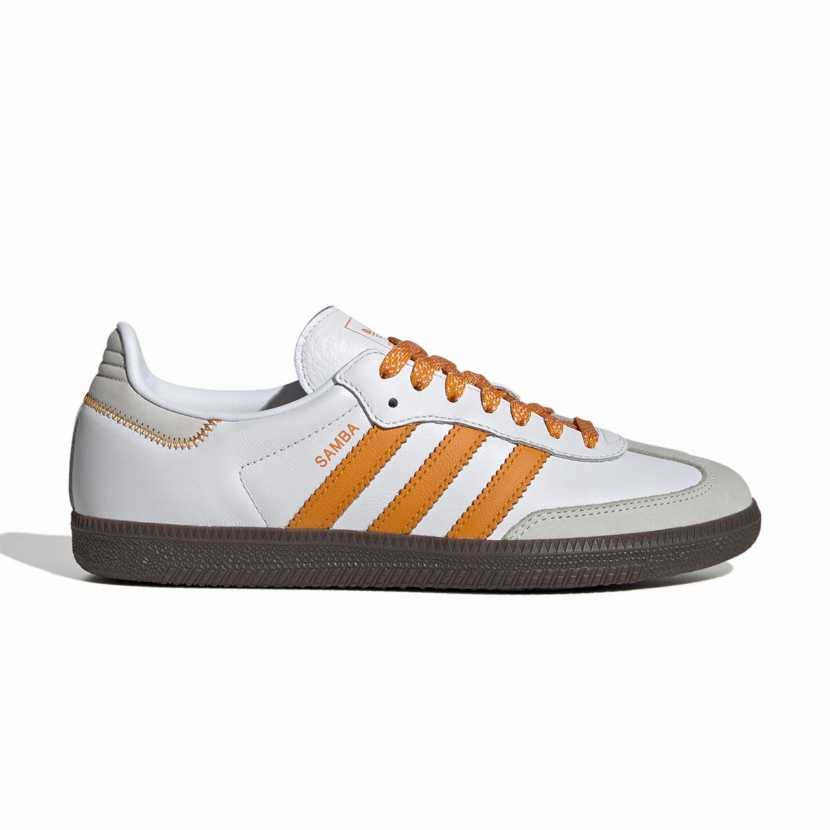 Breathable mesh design Sporty Look Wmns Samba OG 'White Equipment Orange'