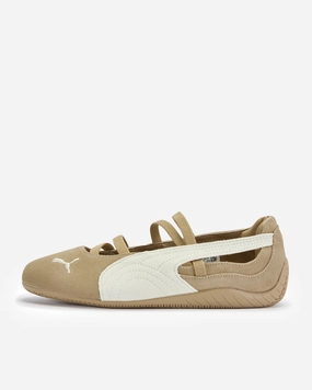 students' WMNS Speedcat Suede Cafe Ballet 'Prairie Tan/White'