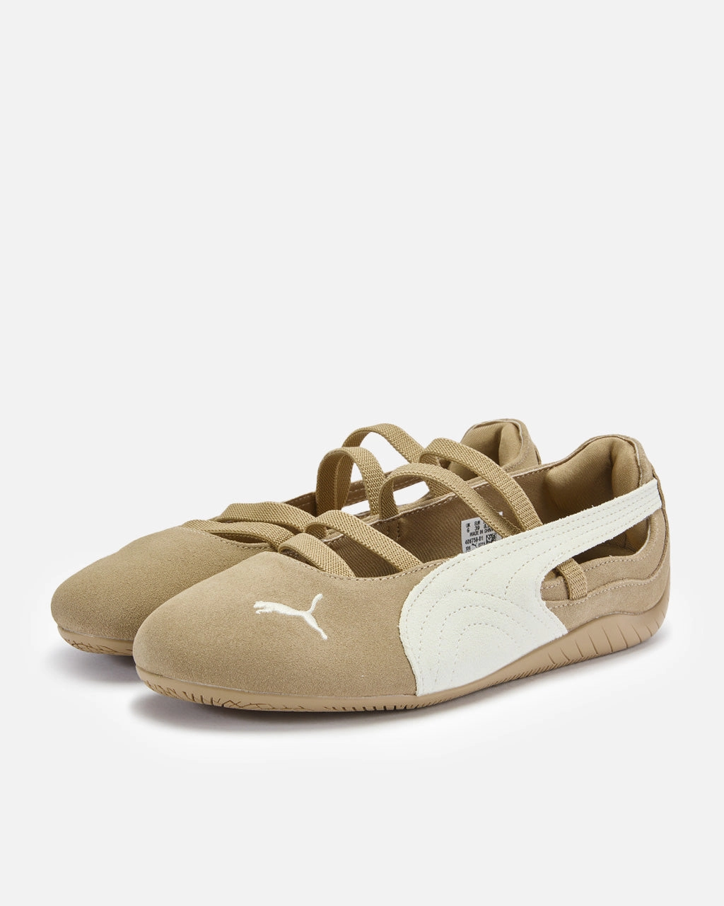 WMNS Speedcat Suede Cafe Ballet 'Prairie Tan/White' Sturdy flexibility most adjustable