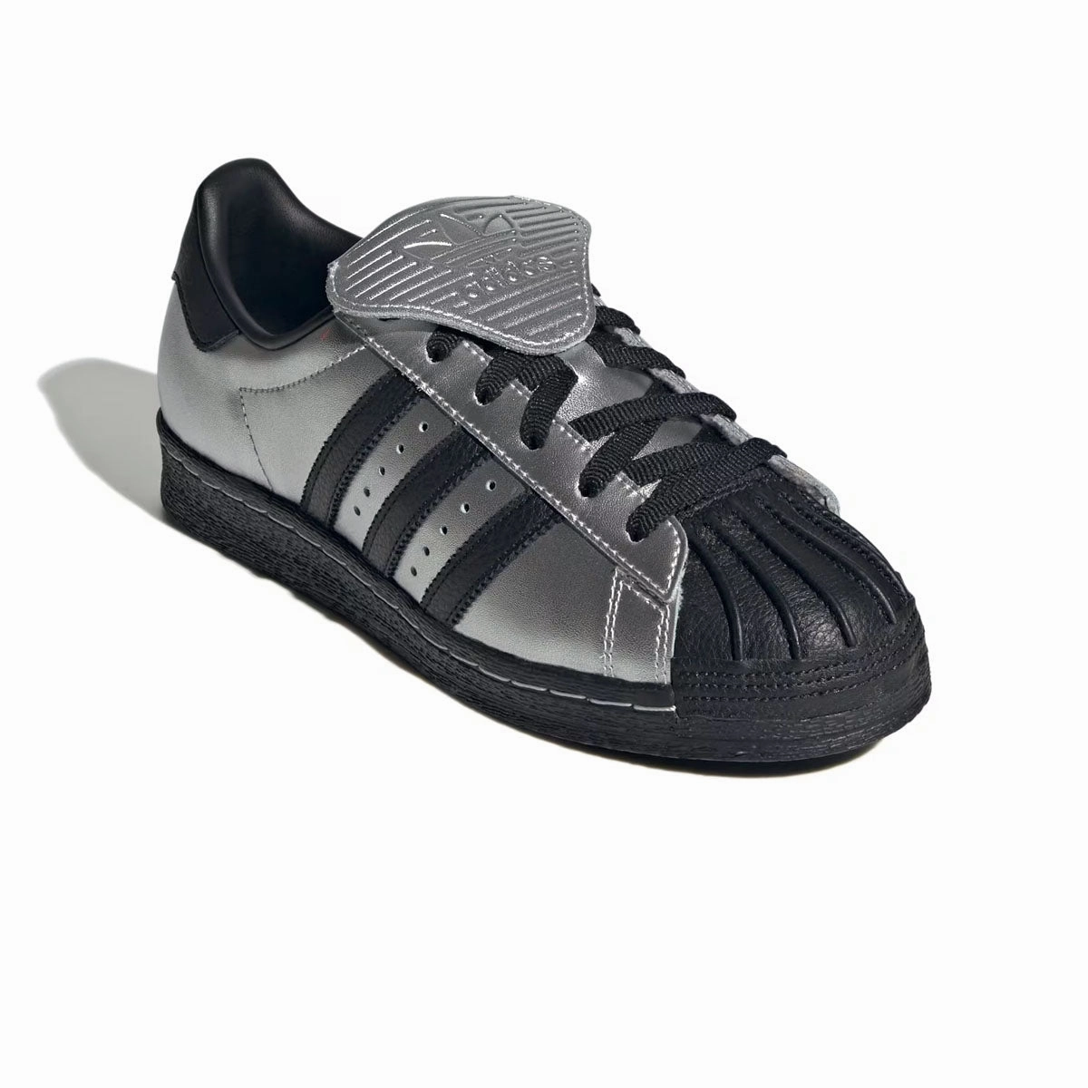 least formal Lightweight Composite Material Wmns Superstar 82 'Metallic Silver Black'