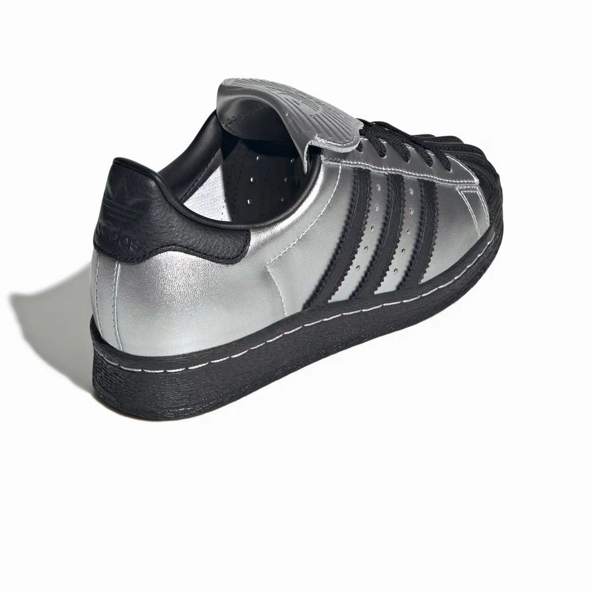 Secure Sole Wmns Superstar 82 'Metallic Silver Black'